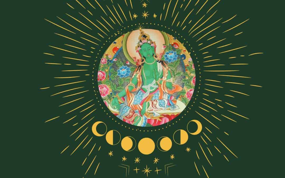 Moon Cycle Mantra — 21 Taras Practice on the Dakini Day